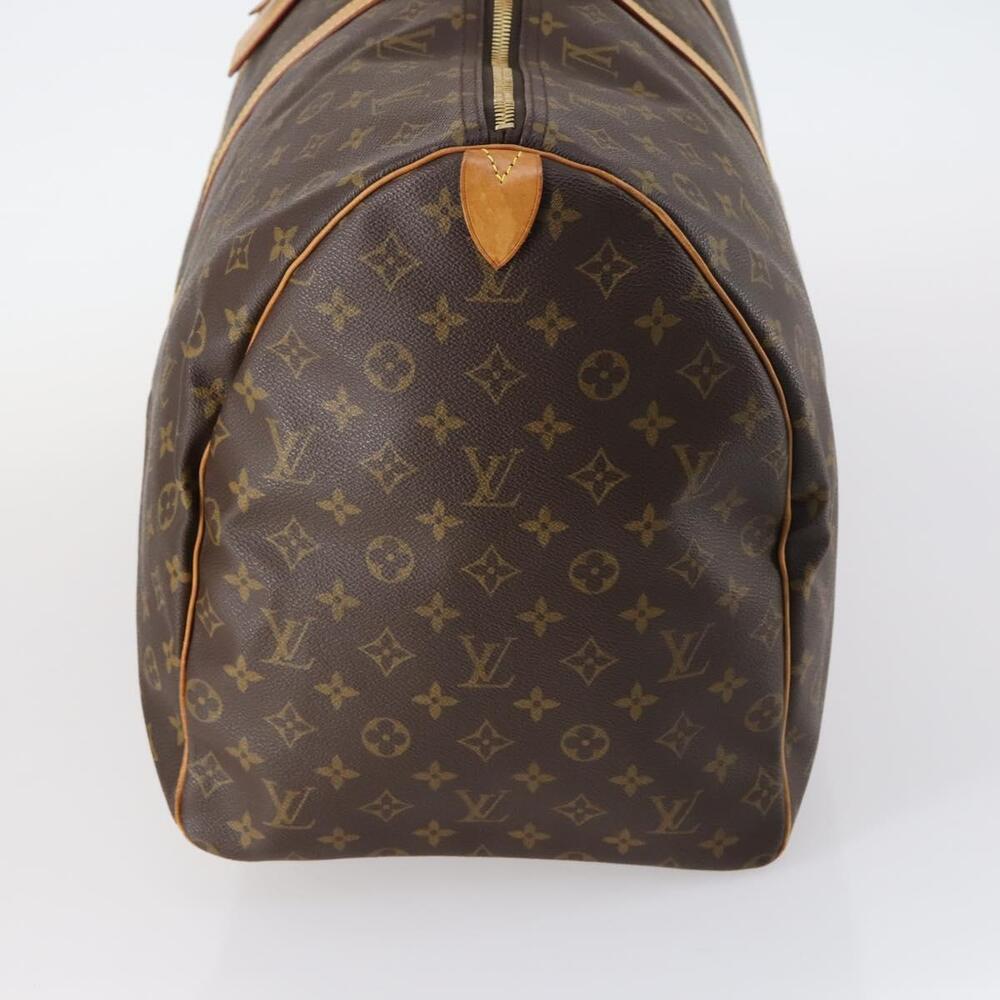 LOUIS VUITTON Monogram Keepall 60 Boston Bag M41422 LV Auth 144554 - Picture 3 of 16